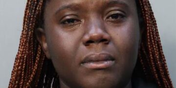 Mugshot de Alvina Omisri Agba.