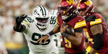 Los comandantes de los comandantes del comentario de los Packers de QB Jayden Daniels podrían hacer eco durante toda la temporada