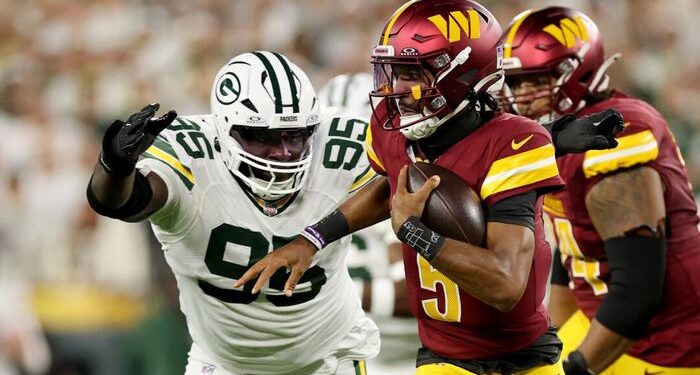 Los comandantes de los comandantes del comentario de los Packers de QB Jayden Daniels podrían hacer eco durante toda la temporada