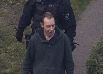 Christian Brueckner, el sospechoso de Maddie McCann, fue llevado por la policía.