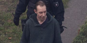 Christian Brueckner, el sospechoso de Maddie McCann, fue llevado por la policía.