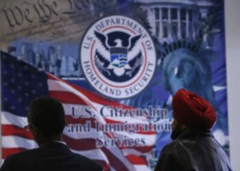 La oficina del distrito de los Servicios de Ciudadanía e Inmigración de los Estados Unidos (USCIS) en la ciudad de Nueva York.