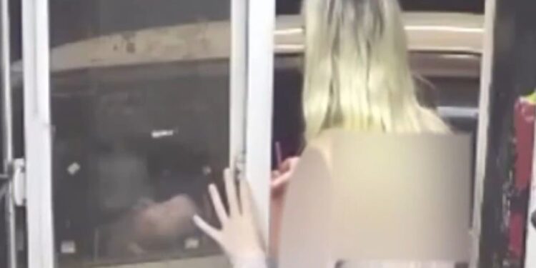 Video aún de presunto intento de secuestro.