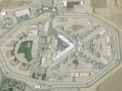 La prisión estatal de Wasco es una de las 16 prisiones que se encuentran en el Valle Central de California, un área conocida por su aire tóxico.