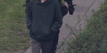 Christian Bruckner fue llevado por la policía.