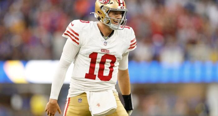 49ers elogio a Mac Jones por ganancia de tiempo extra arenoso sobre Rams