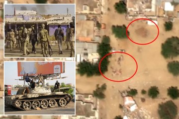 Carniceros de Sudán asaltan OTRA ciudad masacrando a "casi 500" en el hospital de Darfur después de una masacre horrorosa visible desde el espacio