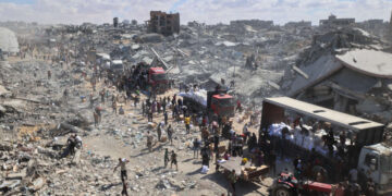 Cuando finalmente llegó el alto el fuego aquí en Gaza, lo que sentí fue dolor