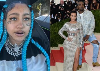 El atrevido estilo de tatuaje de North West provoca un enfrentamiento entre Kanye y Kim