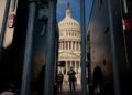 El Centro de Visitantes del Capitolio de EE. UU. en Washington, DC, está cerrado a los visitantes durante el cierre del gobierno federal, el 1 de octubre de 2025.