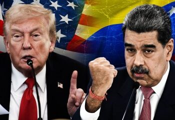 El destructor cargado de misiles de Trump llega a solo MILLAS de Venezuela mientras Maduro advierte que están "listos" para la invasión.