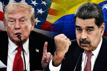 El destructor cargado de misiles de Trump llega a solo MILLAS de Venezuela mientras Maduro advierte que están "listos" para la invasión.