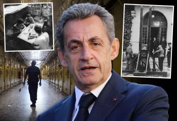 El ex presidente francés Sarkozy va a prisión flanqueado por su esposa Carla Bruni mientras comienza su sentencia de cinco años por la conspiración de Gaddafi