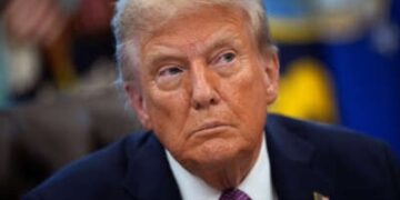 El presidente de los Estados Unidos, Donald Trump, en la Oficina Oval de la Casa Blanca.