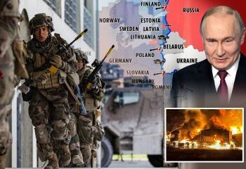 El paria Putin se enfrenta a un humillante desvío de 2.000 millas, esquivando a una Ucrania devastada por la guerra y a una Polonia enfurecida para llegar a la conclusión de las conversaciones con Trump.