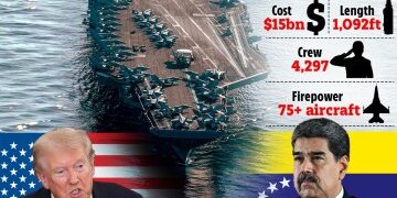 El plan secreto de la 'Doctrina Donroe' de Trump lo lleva al borde de una nueva guerra mientras 250.000 toneladas de acero estadounidense rodean a Venezuela