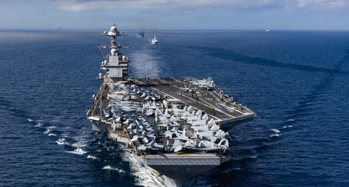 Estados Unidos envía un grupo de ataque de portaaviones a América Latina, dice el Pentágono