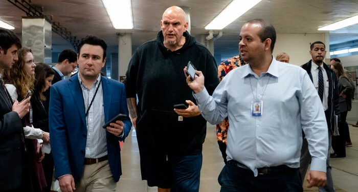 Fetterman reitera su llamado a una "eliminación" del obstruccionismo para evitar futuros cierres gubernamentales