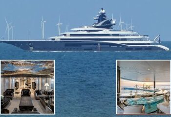 Increíble superyate de 305 pies y 200 millones de dólares propiedad del jefe de la NFL se avería y tiene que llegar cojeando al Reino Unido a paso ligero para ser reparado