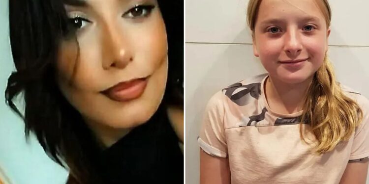 Un collage de imágenes que contiene 2 imágenes. La imagen 1 muestra NINTCHDBPICT001031745014. La imagen 2 muestra que Francia investiga el asesinato de una niña de 12 años.