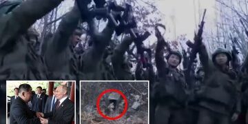 La vasta red de gulags de prisioneros políticos de Corea del Norte EXPUESTA mientras el tirano Kim Jong-un esclaviza a 65.000 enemigos del estado