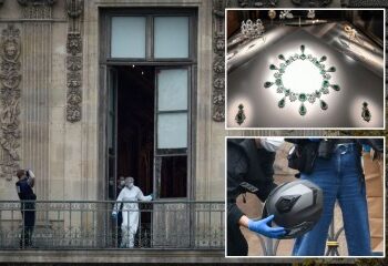Ladrones asaltaron el SEGUNDO museo francés horas después del robo de £ 176 millones al Louvre