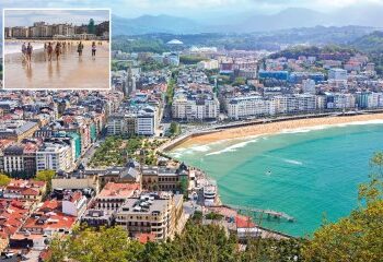 Los gamberros antituristas españoles gritan 'vete a casa' en un dramático enfrentamiento con los ciclistas de vacaciones... quienes responden con el canto 'vete a la mierda'