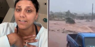 Mire cómo el alegre Trump recibe una CORONA DE ORO en Corea del Sur