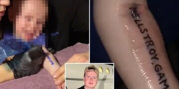 Momento de terror: Sam Pepper, de Gran Hermano, dispara a una niña de 8 años con FUEGOS ARTIFICIALES, lo que genera temores de que haya perdido el ojo en un truco idiota.