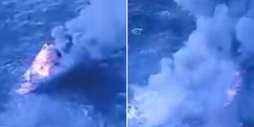 Momento dramático en el que Trump bombardea "Al Qaeda del hemisferio occidental" en la guerra de Estados Unidos contra los barcos narcotraficantes y mata a tres "narcoterroristas"