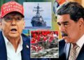 Momento en que Estados Unidos bombardea un submarino de contrabando de drogas frente a Venezuela mientras Trump dice que dos 'narcoterroristas' murieron en la represión de los cárteles