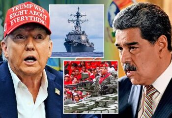 Momento en que Estados Unidos bombardea un submarino de contrabando de drogas frente a Venezuela mientras Trump dice que dos 'narcoterroristas' murieron en la represión de los cárteles