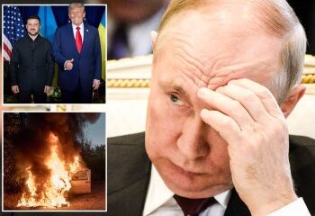 Momento escalofriante: Putin lanza personalmente aterradores juegos de guerra nuclear en el primer acto desde que desairó las conversaciones de paz de Trump.