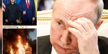 Momento escalofriante: Putin lanza personalmente aterradores juegos de guerra nuclear en el primer acto desde que desairó las conversaciones de paz de Trump.