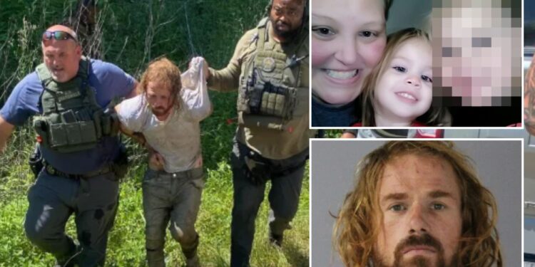 Un collage de imágenes que contiene 3 imágenes. La imagen 1 muestra NINTCHDBPICT000909501169, la imagen 2 muestra NINTCHDBPICT001031502269, la imagen 3 muestra una fotografía policial de Daniel Callihan, un hombre con barba y cabello castaño ondulado hasta los hombros, vestido con un mono naranja.