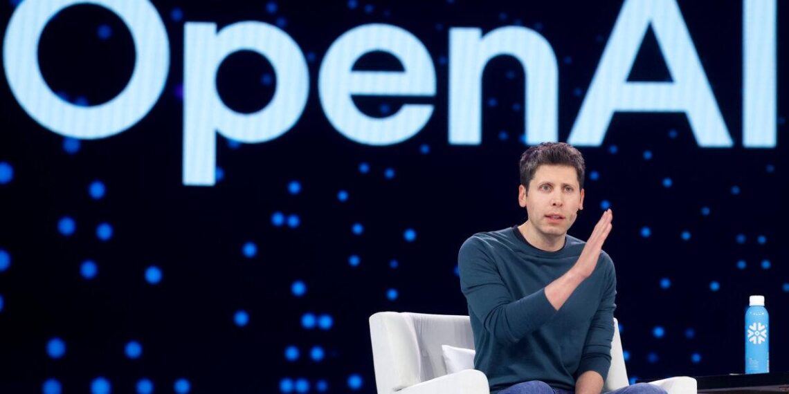 El CEO de Operai, Sam Altman, habla durante Snowflake Summit 2025 en San Francisco el 2 de junio de 2025. (Justin Sullivan/Getty Images)