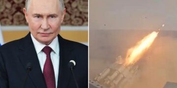 Putin advirtió que "los estamos observando" mientras el destructor HMS Duncan de la Royal Navy intercepta un buque de guerra ruso en el Canal de la Mancha.