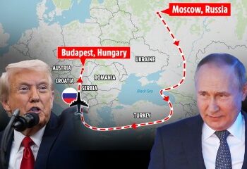 Putin bombardea Ucrania horas después de la visita de Zelensky a la Casa Blanca a pesar de que Trump insiste en que el tirano "quiere poner fin a la guerra"