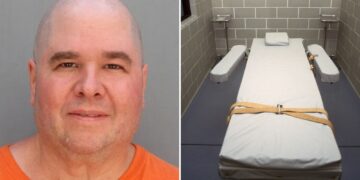 Un collage de imágenes que contiene 2 imágenes, la imagen 1 muestra la ejecución en Arizona, la imagen 2 muestra NINTCHDBPICT001031962674