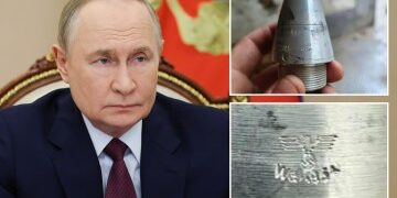 Soldados en la primera línea de Ucrania utilizan camiones controlados remotamente para transportar suministros mientras los mortíferos drones de Putin patrullan los cielos