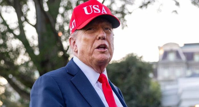 Trump dice que los despidos federales se producen en este momento en medio de