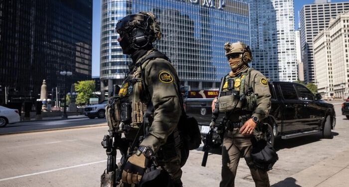Trump para desplegar 300 miembros de la Guardia Nacional en Illinois