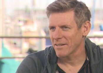 Chris Murray, nadador de maratón, espera con ansias.