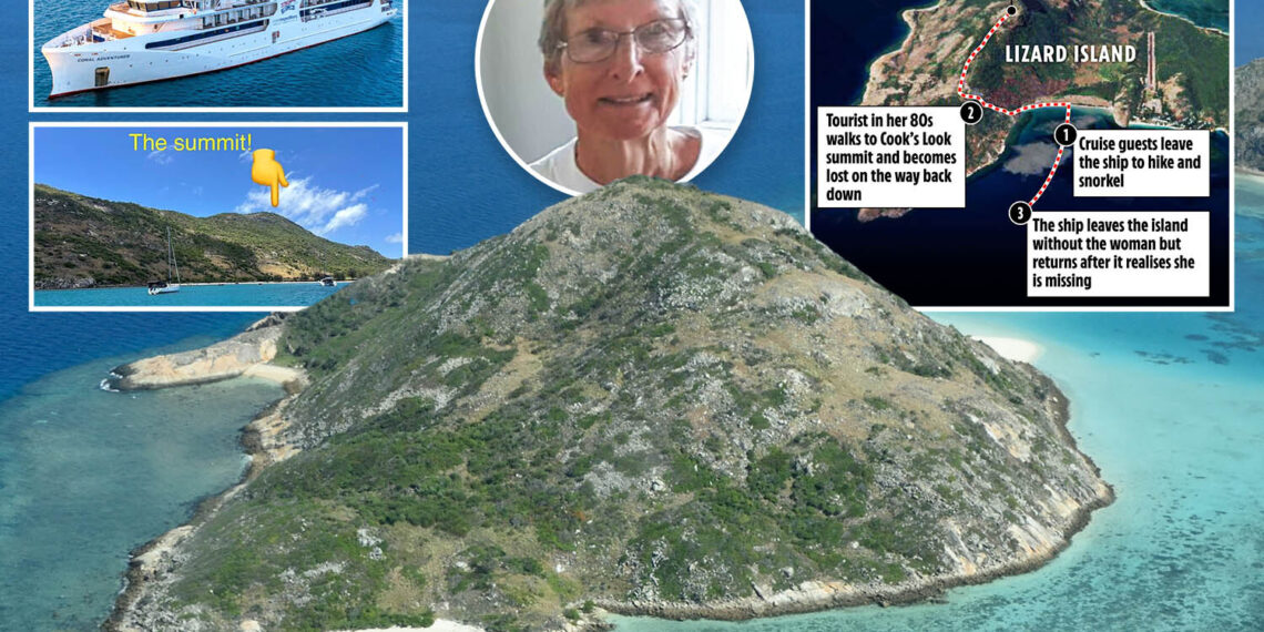 Una turista de 80 años que murió en una isla remota después de que un crucero se fue sin ella aparece en la foto mientras su hija con el corazón roto habla