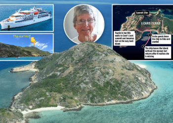 Una turista de 80 años que murió en una isla remota después de que un crucero se fue sin ella aparece en la foto mientras su hija con el corazón roto habla