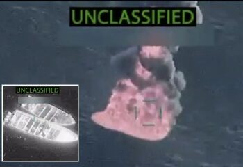 Vea el dramático momento en que Trump ataca otro barco de narcotráfico y mata a cuatro personas mientras se intensifica la guerra contra las drogas en Estados Unidos.