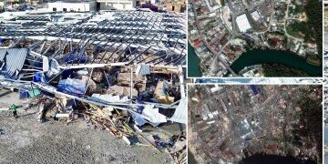 Video de terror entra en un avión que persigue tormentas y que es arrojado como un juguete por el huracán Melissa