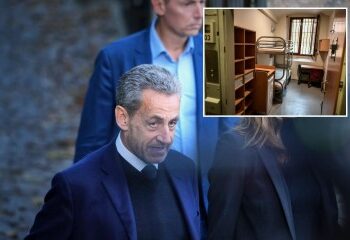 Avergonzado Sarkozy al publicar memorias de prisión de 216 páginas después de solo 20 DÍAS tras las rejas comiendo yogur y esquivando amenazas de muerte