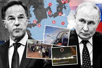 Aviones de la OTAN 'interceptan repetidamente' aviones rusos cerca del espacio aéreo polaco 'sin planes de vuelo y transpondedores apagados'