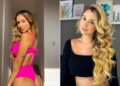 Un collage de imágenes que contiene 2 imágenes. La imagen 1 muestra a Bárbara Elisa Yabeta Borges posa para una foto sin fecha. La imagen 2 muestra a Bárbara Elisa Yabeta Borges, de 28 años, posa para una foto sin fecha. Fue asesinada en Río de Janeiro, Brasil.